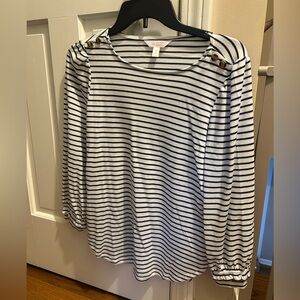 BRAND NEW Lauren Conrad striped top